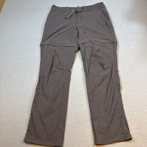 PANTS CONVERTIBLE BELTED NORTH FACE WOMEN 10 Paramount Peak  Gray  Hiking Pants
